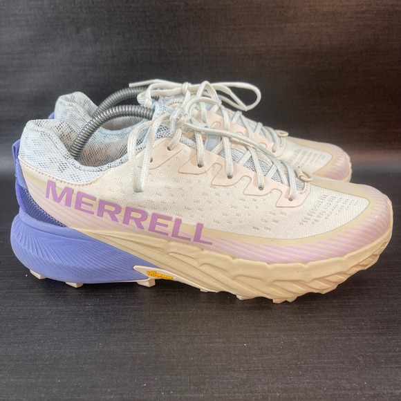 Merrell Agility Peak 5 Women's Size 9 J500560 Purple Trail Hiking Running Shoes - Picture 4 of 9